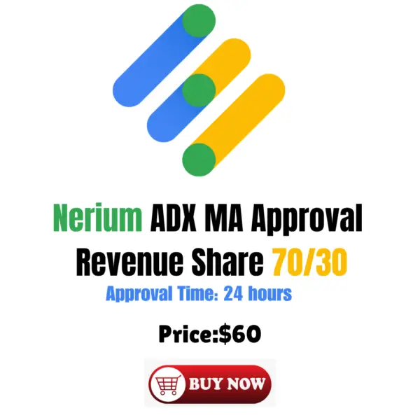 Nerium ADX MA Approval Revenue Share 70/30